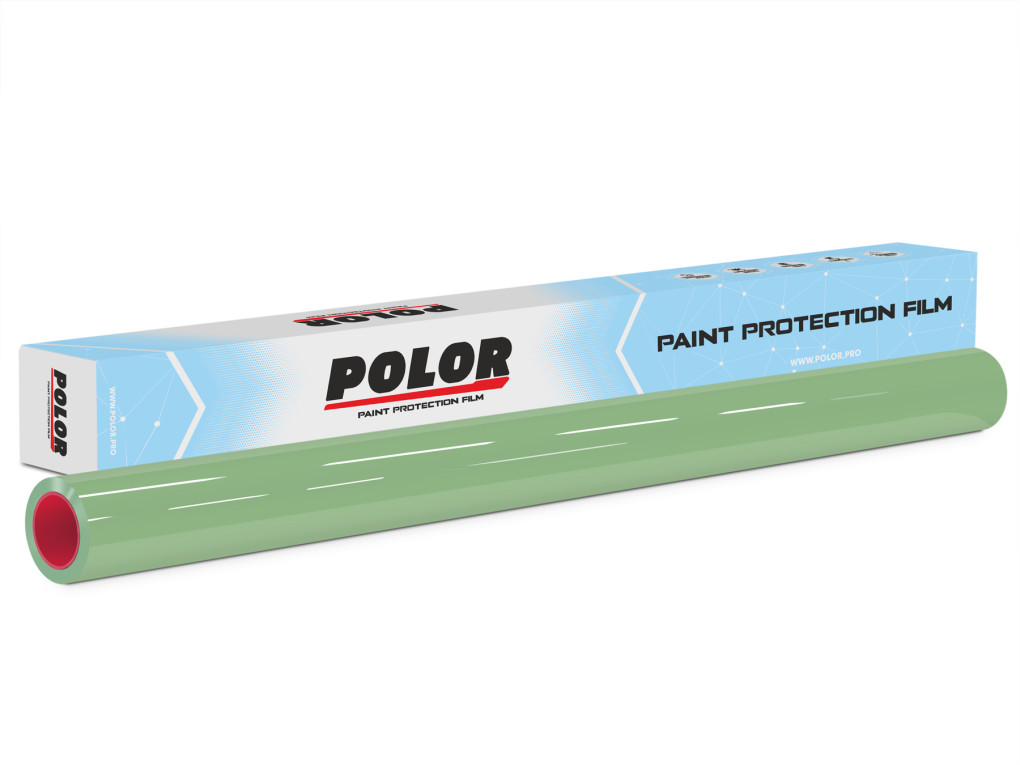 Зелена глянсова антигравійна плівка Polor High Gloss Khaki Green / PPF-1260G-1
