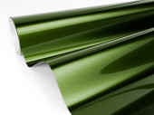 Green glossy anti-gravel film Polor High Gloss Mamba Green / PPF-1017G