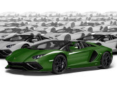Green glossy anti-gravel film Polor High Gloss Mamba Green / PPF-1017G