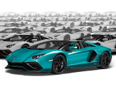 Blue glossy anti-gravel film Polor High Gloss Miami Blue / PPF-1009G
