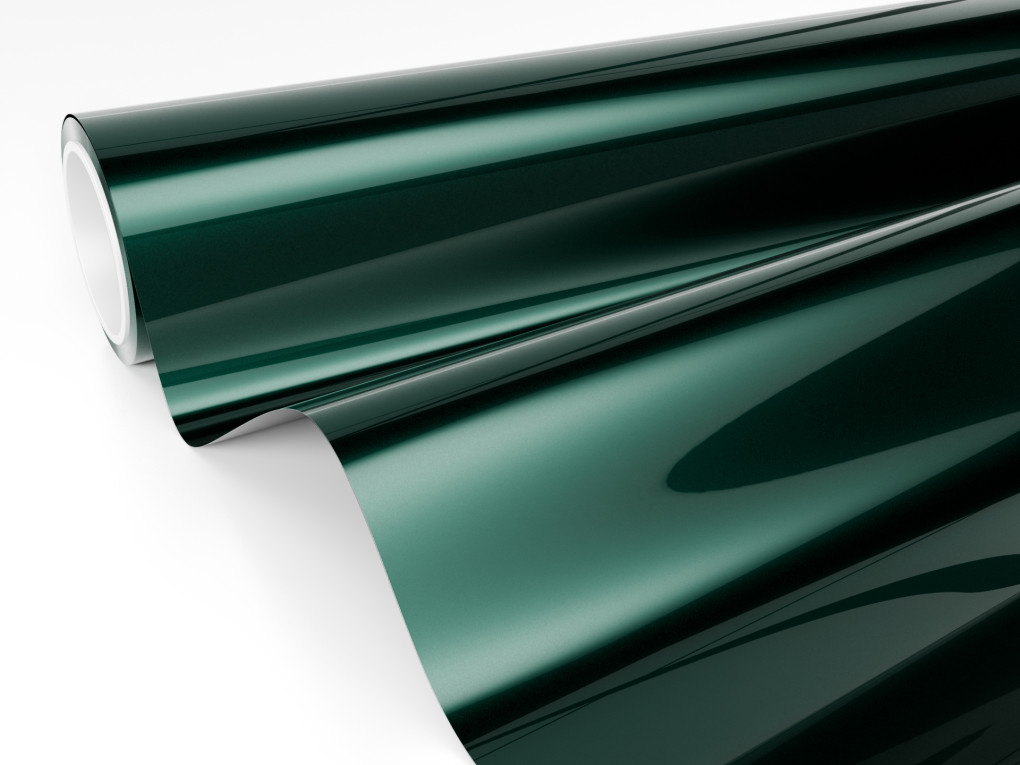 Зелена глянсова антигравійна плівка Polor High Gloss Midnight Green / PPF-1266G