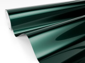 Green glossy anti-gravel film Polor High Gloss Midnight Green / PPF-1266G