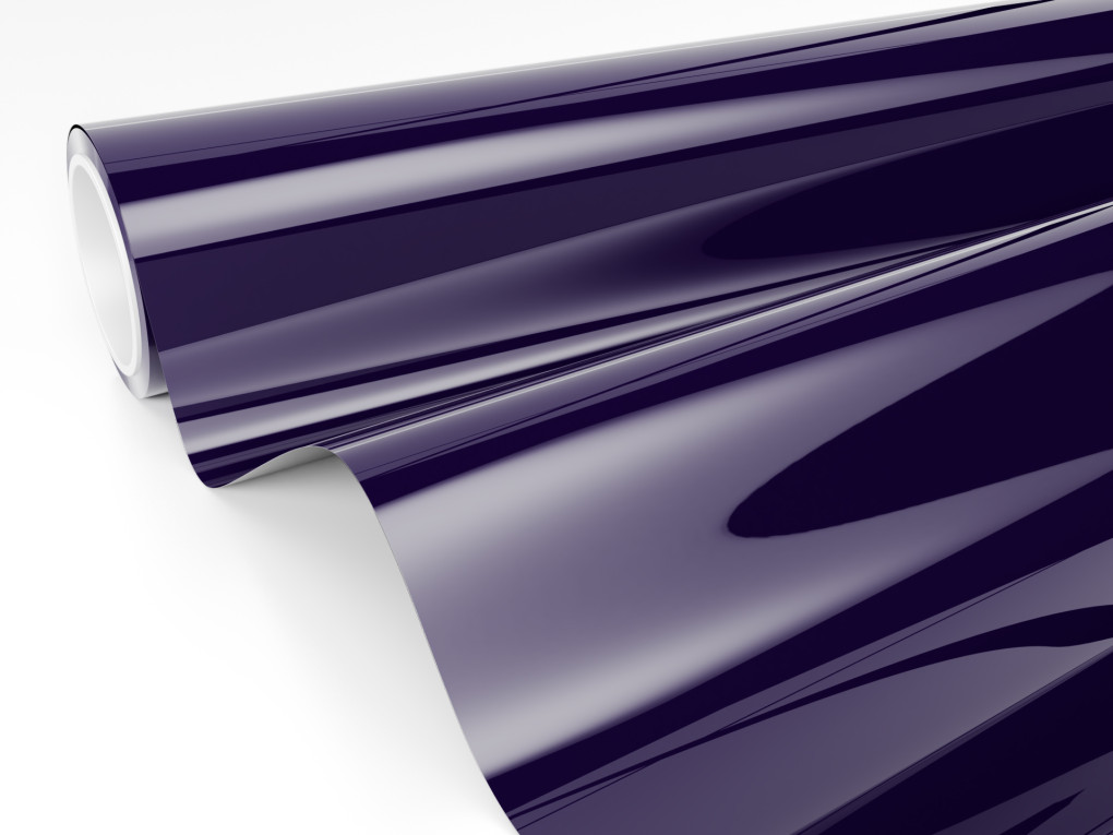 Фіолетова глянсова антигравійна плівка Polor High Gloss Premium Violet / PPF-1026G