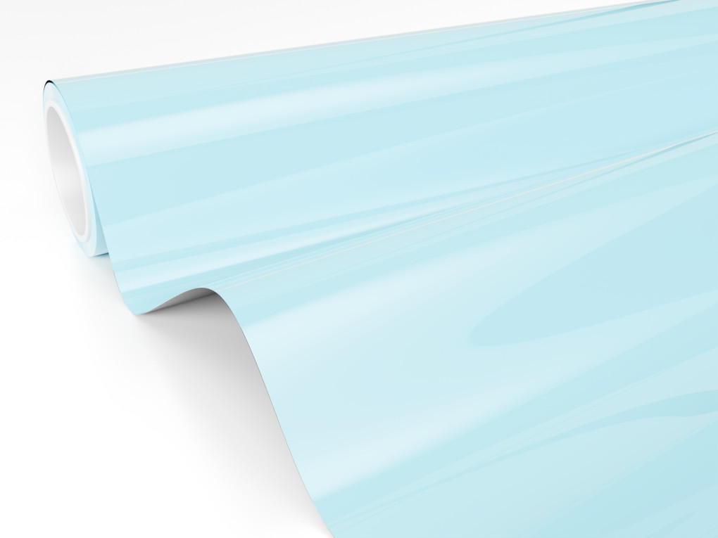 Блакитна глянсова антигравійна плівка Polor High Gloss Soft Blue / PPF-1007G
