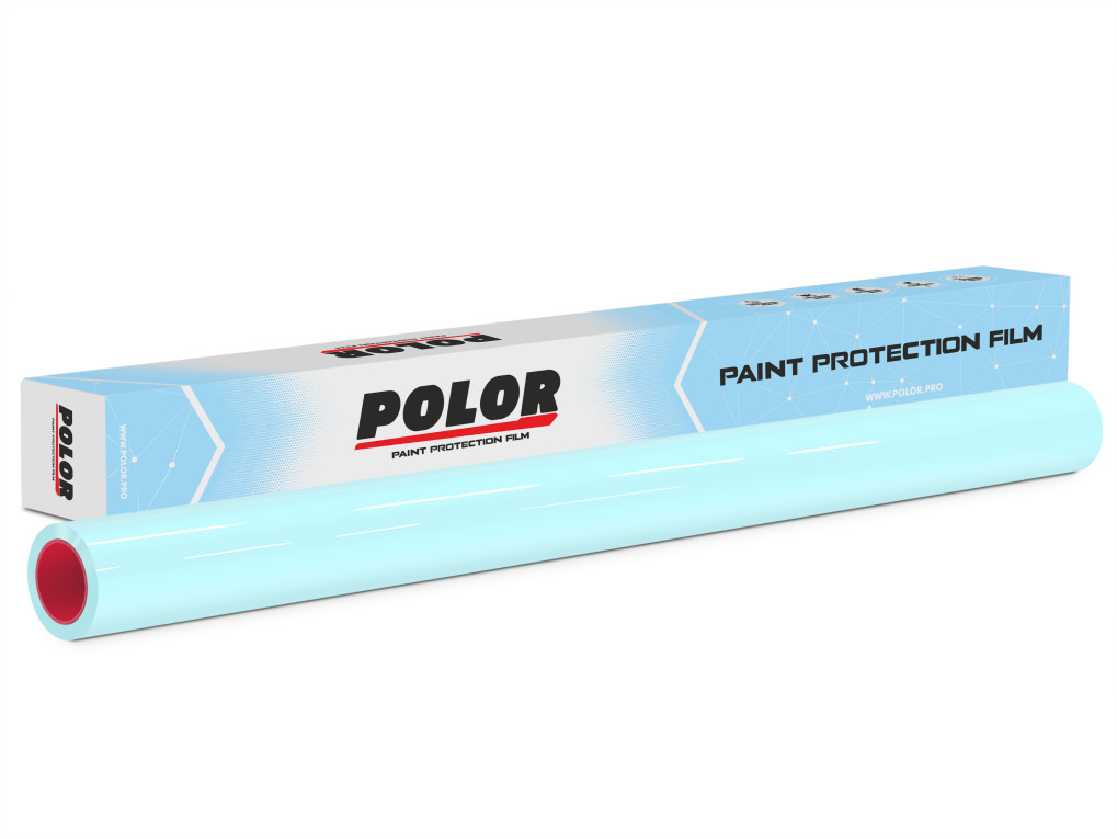 Блакитна глянсова антигравійна плівка Polor High Gloss Soft Blue / PPF-1007G-1