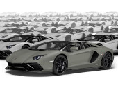 Grey  matt anti-gravel film Polor Ultra Satin Thunder Grey / PPF-4001S