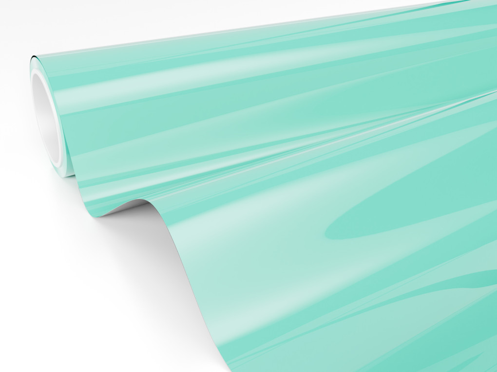 Блакитна глянсова антигравійна плівка Polor High Gloss Tiffany / PPF-1008G