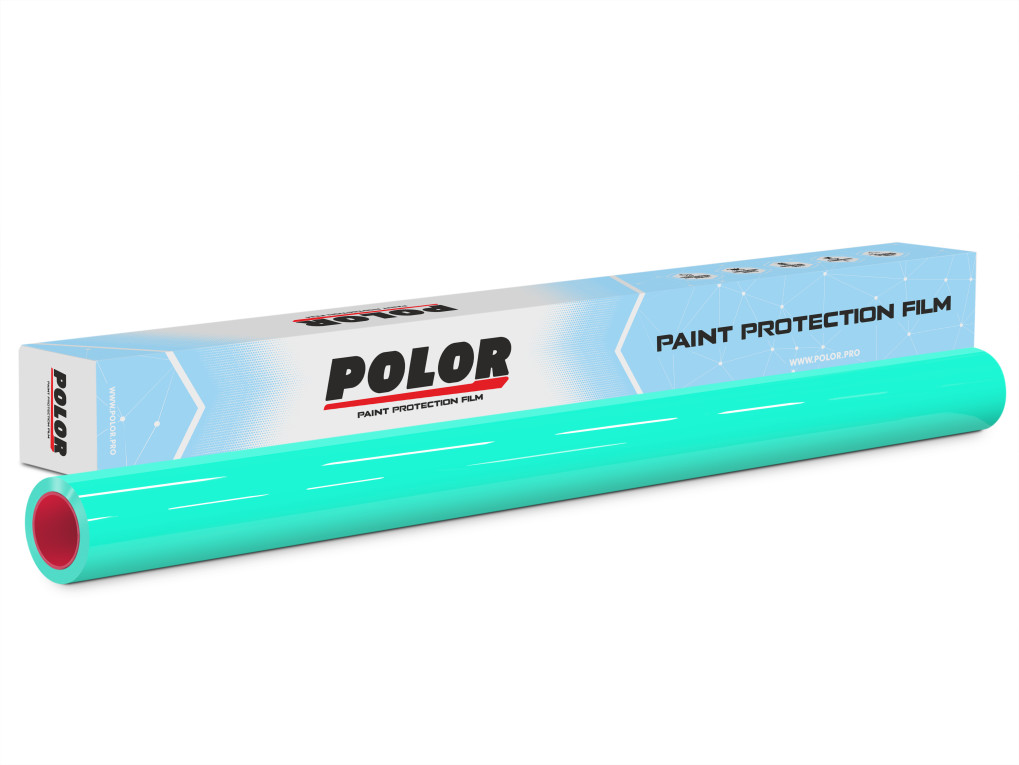 Блакитна глянсова антигравійна плівка Polor High Gloss Tiffany / PPF-1008G-1