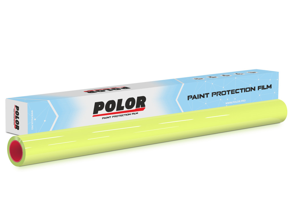 Зелена глянсова антигравійна плівка Polor High Gloss Toxic Green / PPF-1302G-1