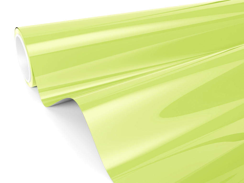 Зелена глянсова антигравійна плівка Polor High Gloss Toxic Green / PPF-1302G