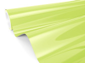 Green glossy anti-gravel film Polor High Gloss Toxic Green / PPF-1302G