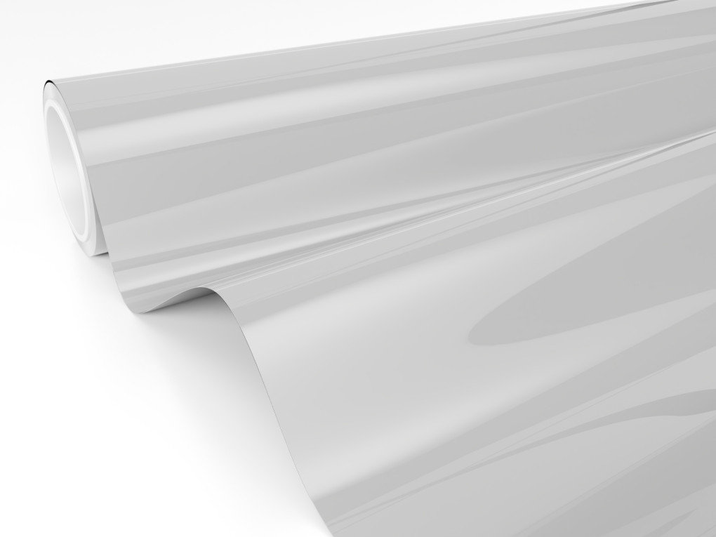 Сіра глянсова антигравійна плівка Polor High Gloss White Grey / PPF-1255G