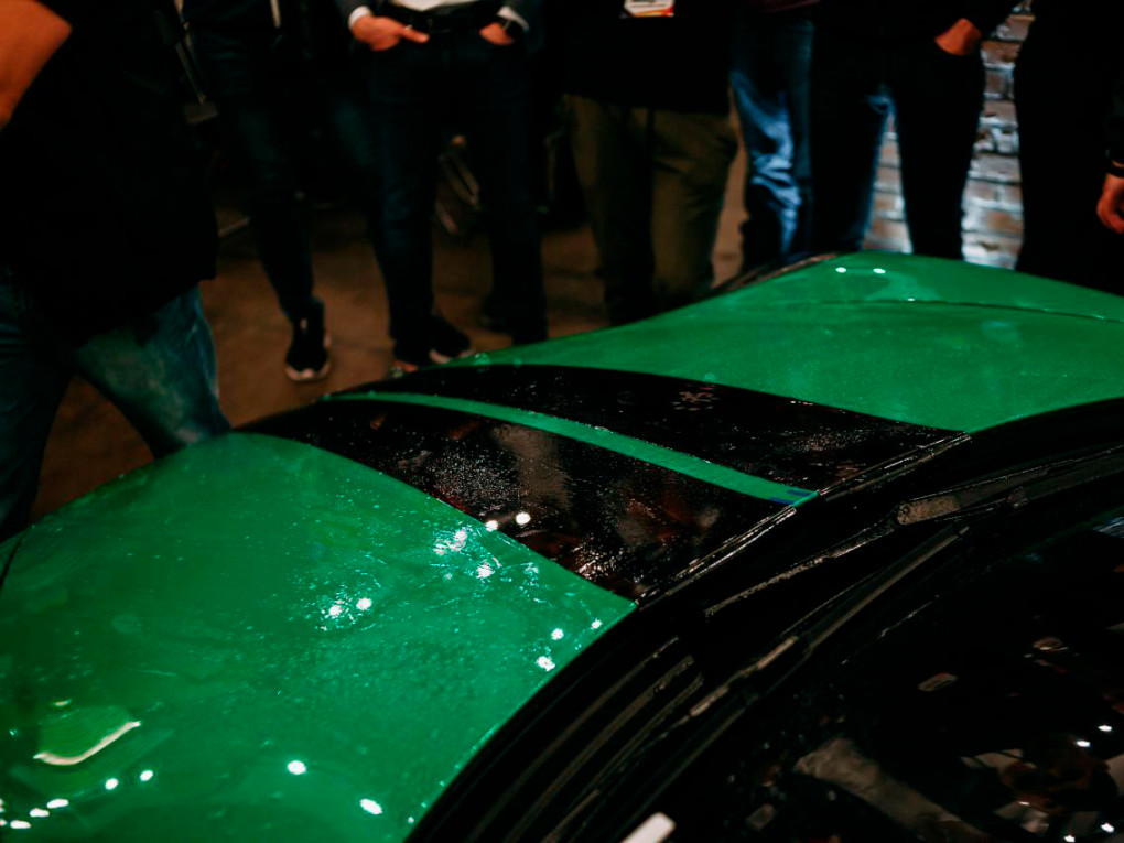 Антигравiйна чорна глянцева плiвка Polor Standart Piano Black PPF (1,52 м)-4