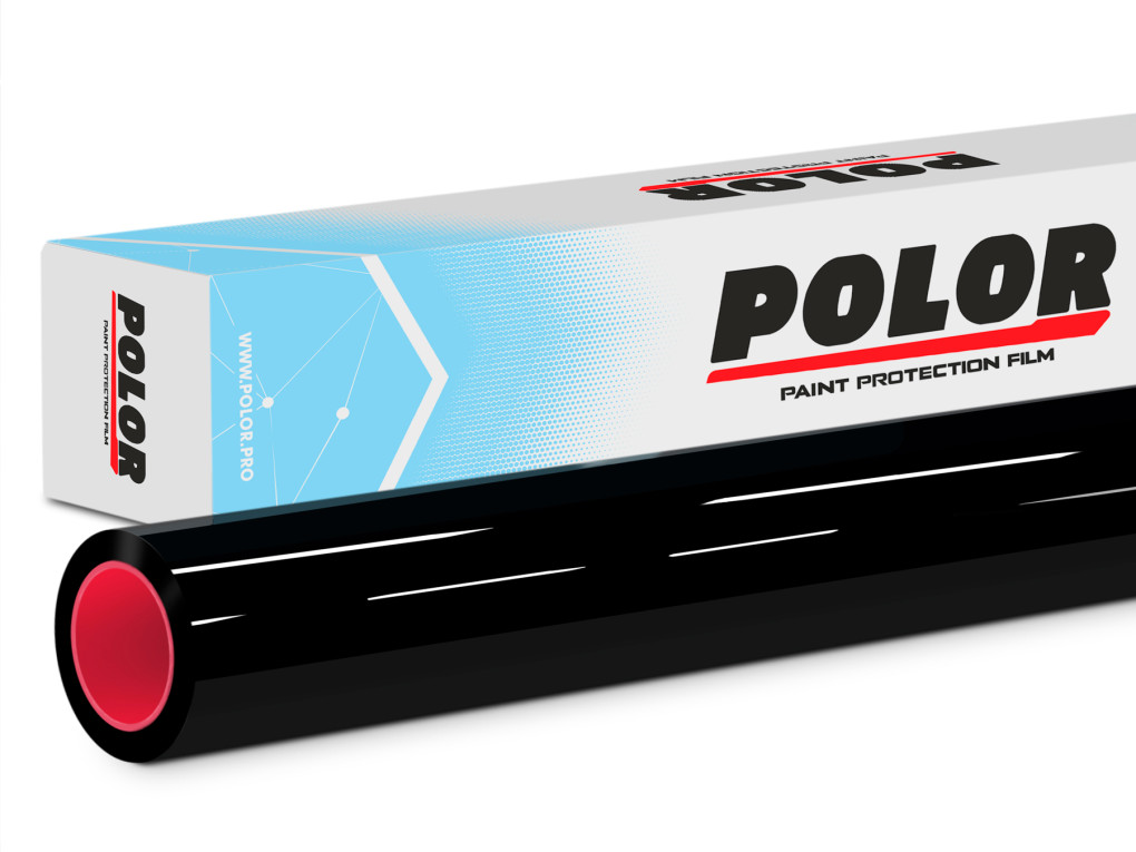 Антигравiйна чорна глянцева плiвка Polor Standart Piano Black PPF (1,52 м)-2