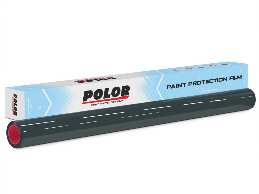 Антігравійна плівка для тонування фар Polor Standart HeadLight Tint 50% (середня) PPF (1,52 м)-1
