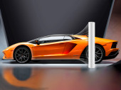 Transparent glossy antigravel film UPPF P20 Nano clear gloss PPF