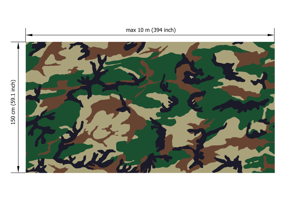 Film kamuflażowy Khaki A008-7