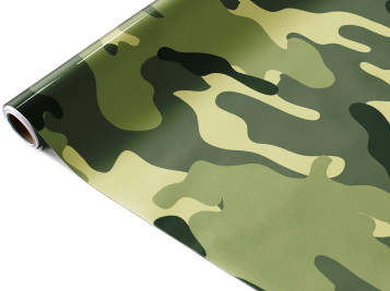 Film kamuflażowy Plamy khaki A009