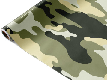 Film kamuflażowy Plamy khaki A010