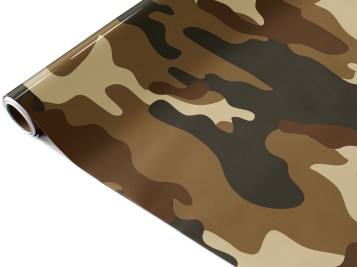 Film kamuflażowy Plamy khaki A011