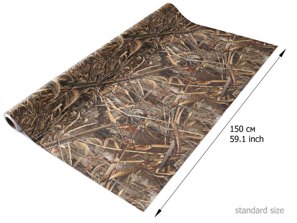 Camouflage film Thickets of dry bushes A023-6