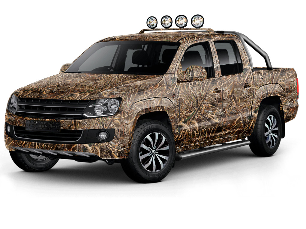 Camouflage film Thickets of dry bushes A023-3