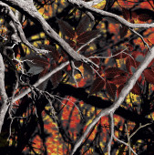 Camouflage film Fire Forest A026