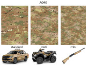 Camouflage film MultiCam A040