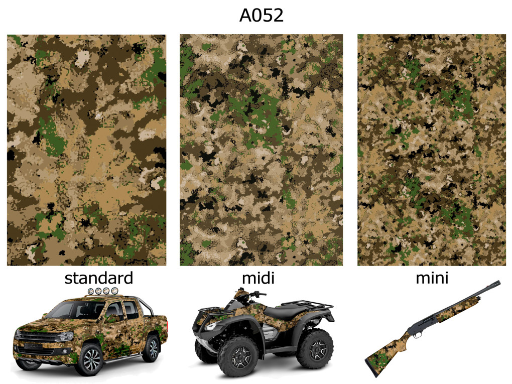 Camouflage film A052-2