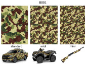 Camouflage film B001