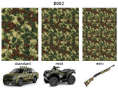 Camouflage film B002
