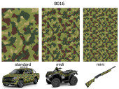 Camouflage film B016