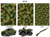 Camouflage film B030
