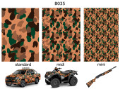Camouflage film B035