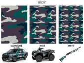 Camouflage film B037