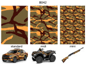 Camouflage film B042
