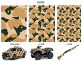 Camouflage film B049