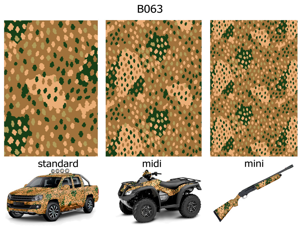 Camouflage film B063-2