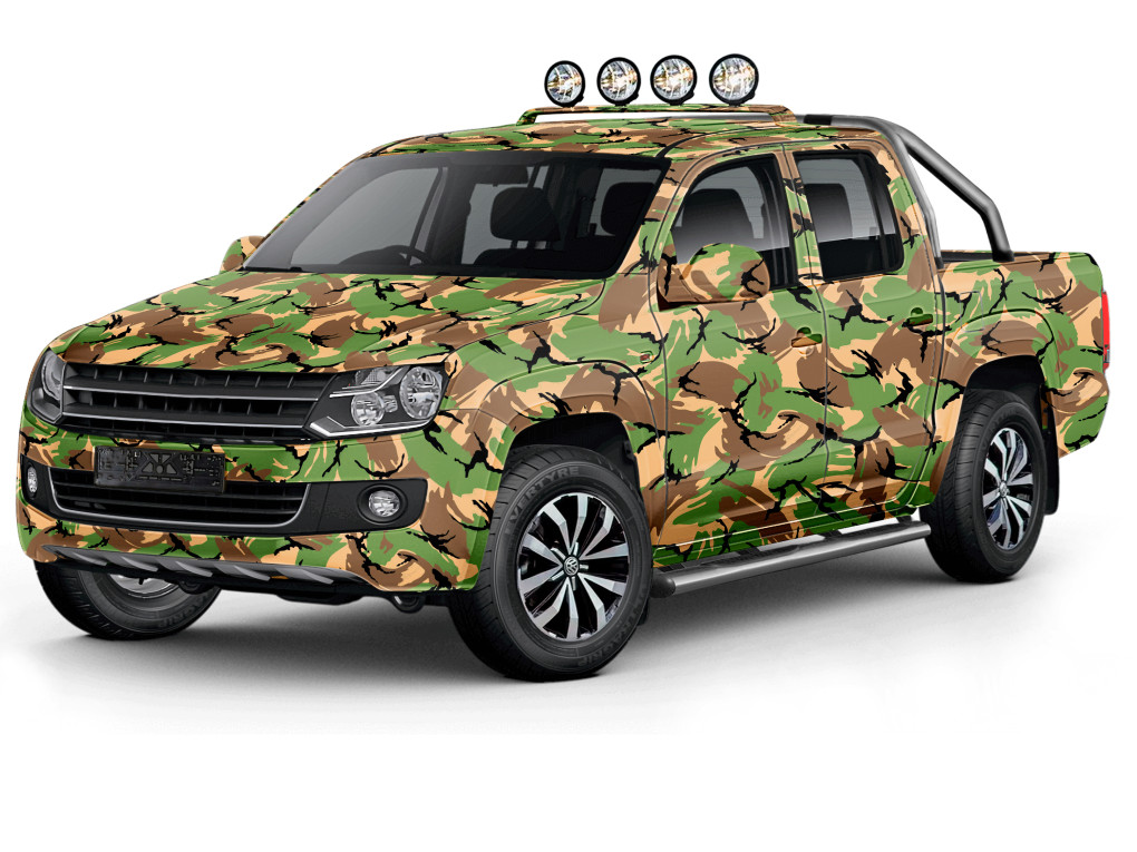 Camouflage film B074-3