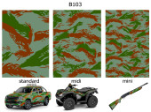 Camouflage film B103