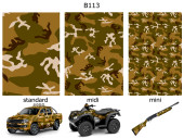 Camouflage film B113