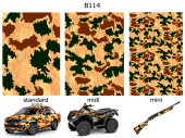 Camouflage film B114