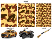 Camouflage film B118