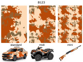 Camouflage film B123
