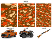 Camouflage film B125