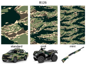 Camouflage film B126