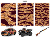 Camouflage film B127