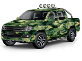 Polygonal military camouflage P008