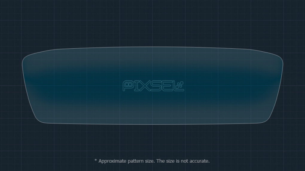 Защитное стекло Pixsel на приборную панель PEUGEOT 2008 - 9.7“ 2024 --2