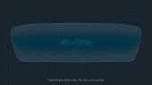 Protective glass Pixsel for dashboard PEUGEOT 2008 - 9.7“ 2024 -